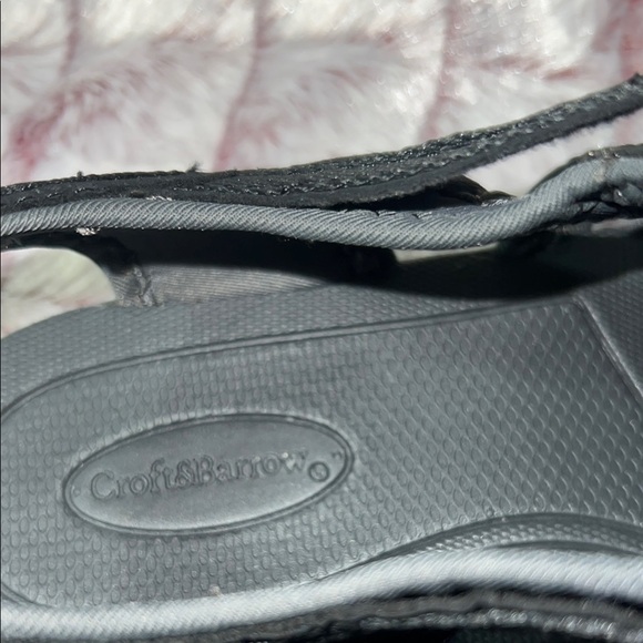 Croft &‎ Barrow Black Women’s Closed-Toe Sandals for Active Wear - Picture 10 of 16